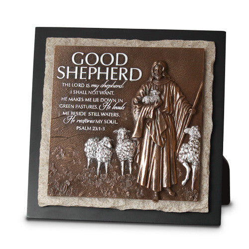 Good Shepherd Sculpture Plaques