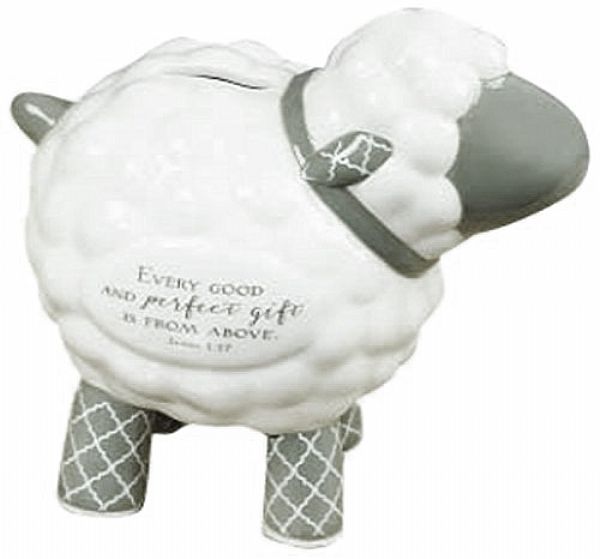 Every Good and Perfect Gift Lamb Bank