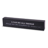 CAST STONE SCRIPTURE BAR PLAQUE