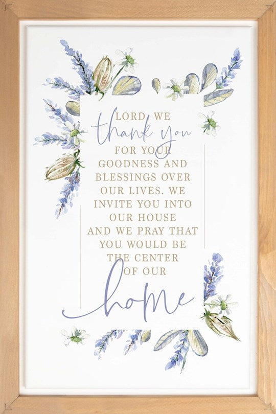 Lavender Collection Prayer Wall Art