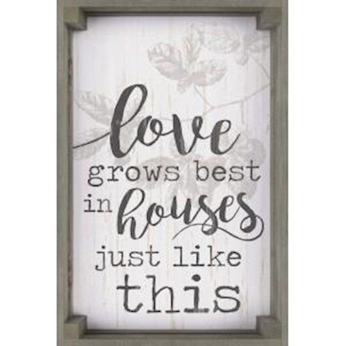 Love grows Best Wall/Table Decor