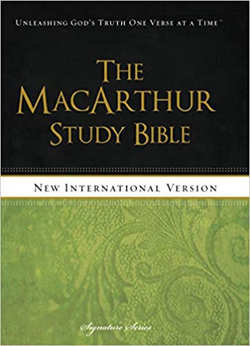 NIV MacArthur Study bible Hard Cover