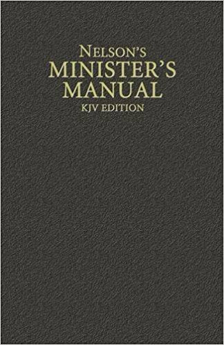 Nelson's Minister's Manual KJV Hard Cover