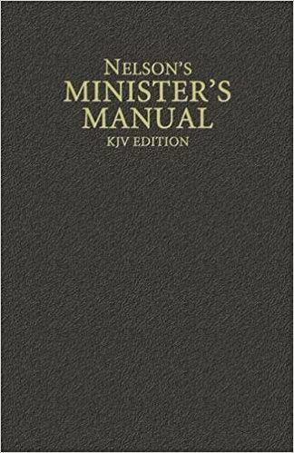 Nelson's Minister's Manual KJV Hard Cover