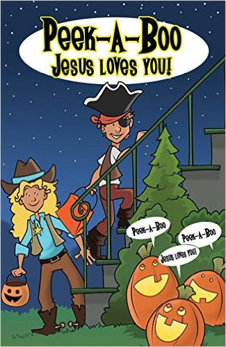 PEAK A BOO JESUS LOVES YOU  TRACT (PACK OF 25)