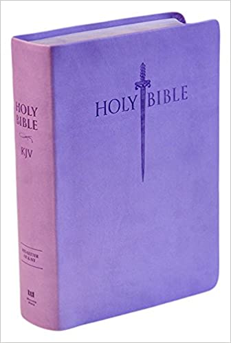 KJV Sword Study Bible Personal Size Purple Ultra-Soft Indexed