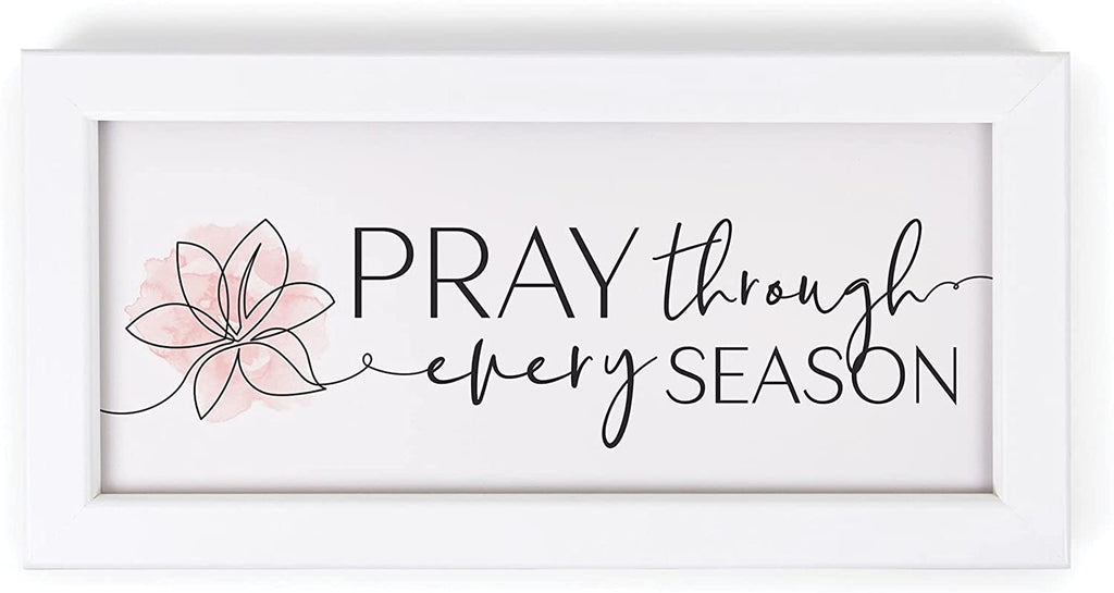 Pray Through Every Season Wall Decor