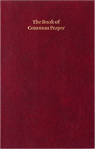 BOOK OF COMMON PRAYER RED HC
