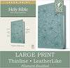 NLT Large Print Reference Thinline Filament Bible