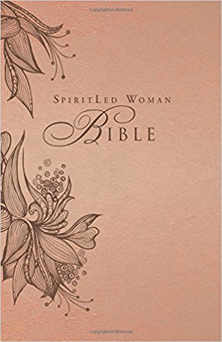 MEV SPIRITLED WOMAN BIBLE TAN LL
