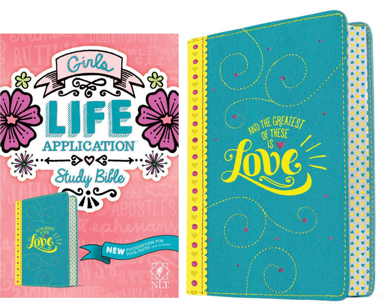 NLT Girls Life Application Study Bible LL