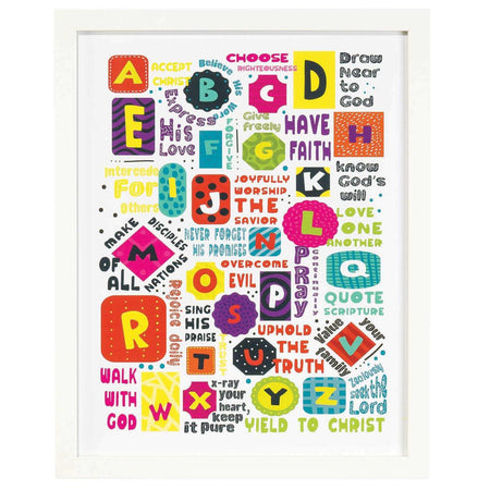 ABC's of Christianity Wall Art
