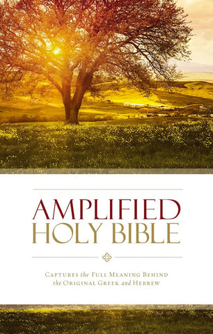 Amplified Holy Bible Revised Hardcover