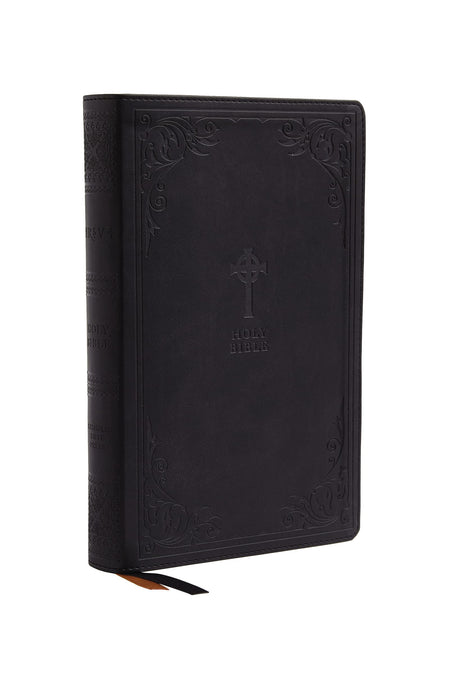 NRSV Catholic Bible Gift Edition Black Leathersoft