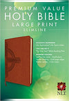 NLT PREMIUM VALUE LARGE PRINT SLIMLINE BIBLE