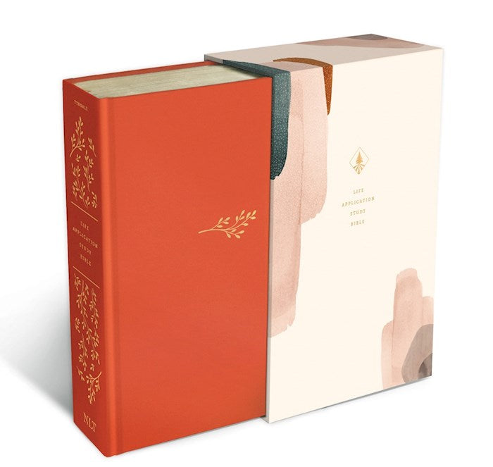 NLT Life Application Study Bible 3rd Ed, Coral Hardcover Cloth