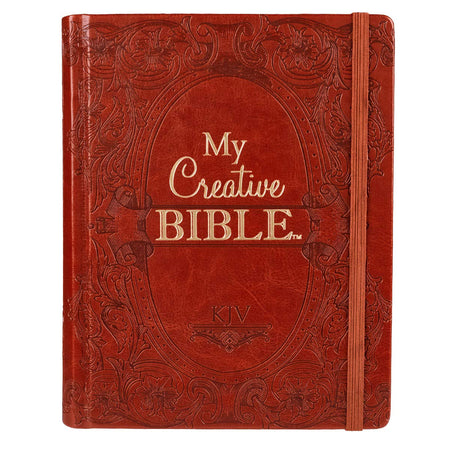 KJV My Creative Bible Brown LuxLeather