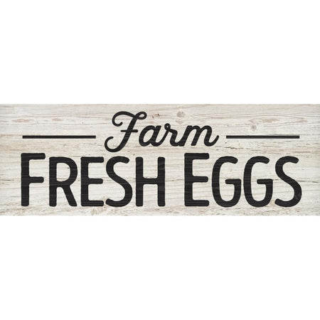 PINE PALLET FRESH EGGS WALL ART