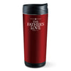FROSTED TALL TUMBLERS W/ SCRIPTURE