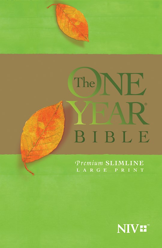 NIV One Year Premium Slimline Large Print Soft Cover