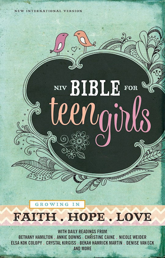 NIV Bible for Teen Girls HC