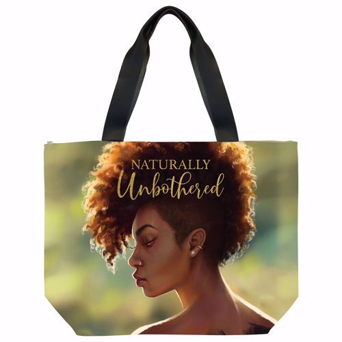 Naturally Unbothered Canvas Bag