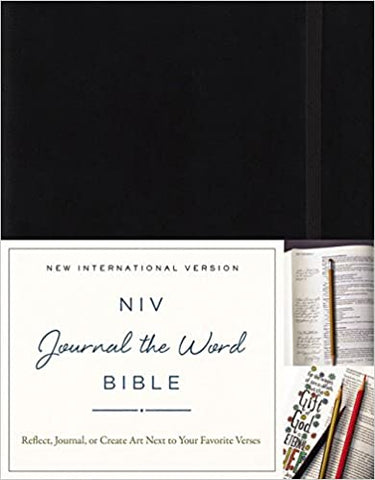 NIV JOURNAL THE WORD BIBLE BLACK HARD COVER