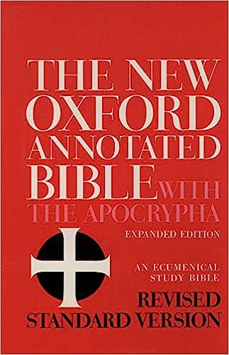 NRSV New Oxford Annotated Bible Personal  SIze Comfort Print With Apocrypha Dark Brown LL