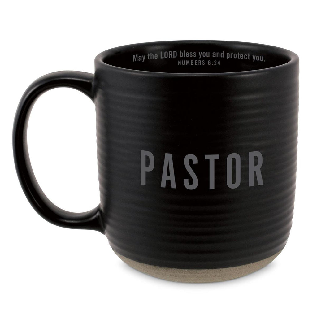 Pastor Mug Textured Black