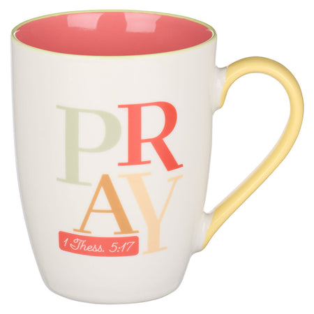 Ceramic Pray Mug 1 Thess. 5:17