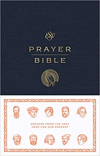 ESV Prayer Bible Navy Cloth