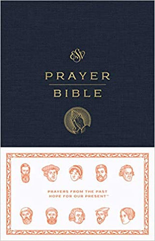 ESV Prayer Bible Navy Cloth
