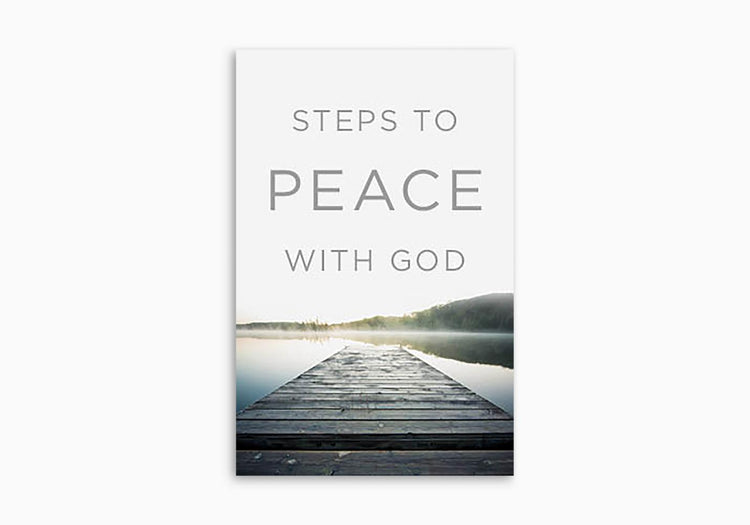 Steps to Peace With God Tract (25 per pack)