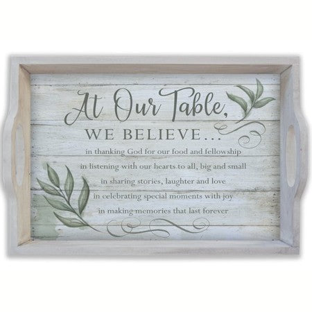 Serving Trays and Utensil Holders