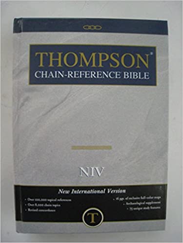 NIV Thompson Chain Reference Study Bible Hard Cover