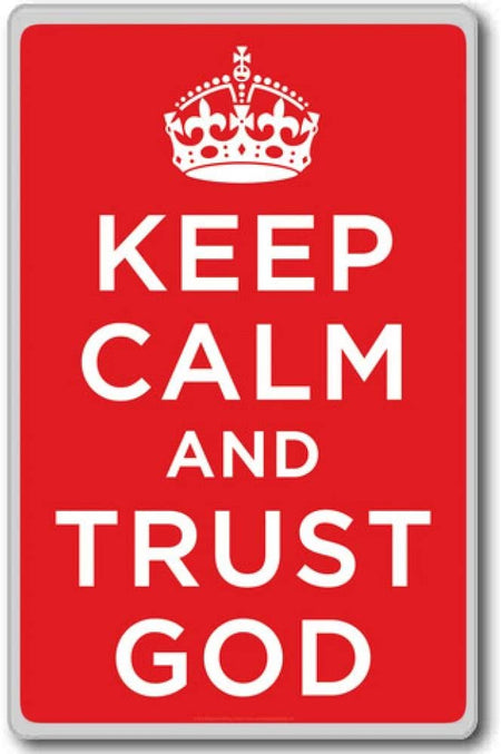 Keep Calm and Trust God Bookmark