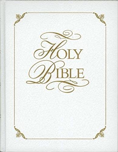 KJV FAMILY FAITH AND VALUES BIBLE WHITE HC