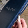 KJV Bible Large Print Index Zippered Faux Leather